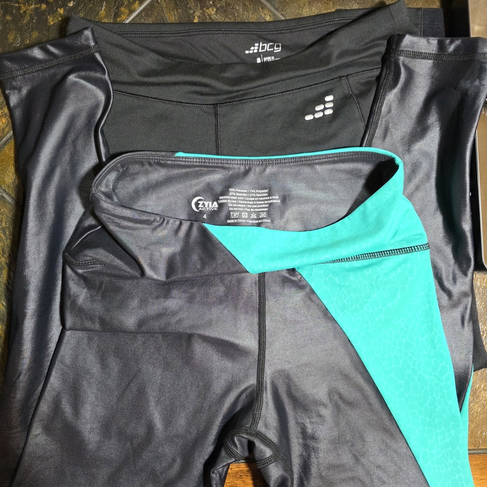 2 For $15 - Activewear. ZYIA & BCG.  Sz Small